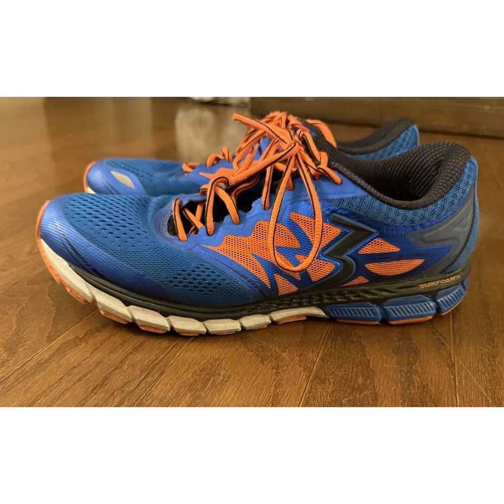 361 Degrees Strata 2 Mens Running Shoes Sneakers Size 10.5 Blue Orange